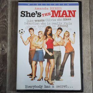She's the Man DVD 2006 DreamWorks Amanda Bynes Channing Tatum